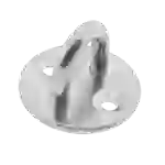 Rundhaken aus Edelstahl 32 x 20 mm Rundhaken aus Edelstahl 32 x 20 mm