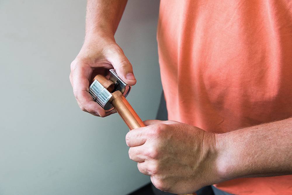 Rotations Kupferrohrabschneider 22 mm