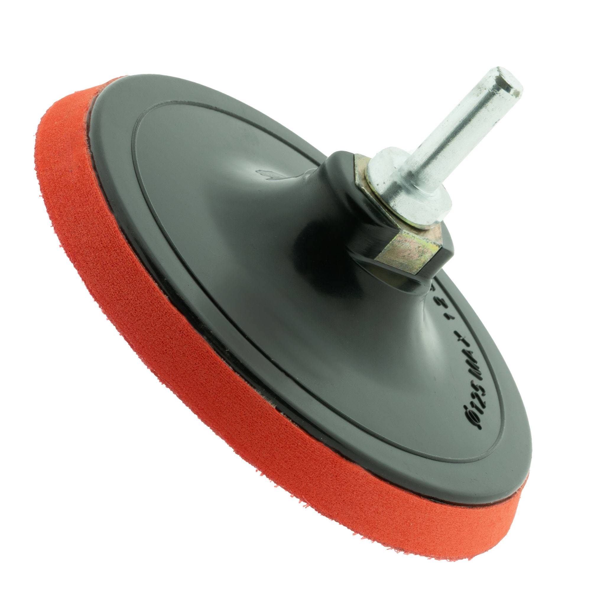 Klettschleifteller 125 mm mit Spanndorn M14