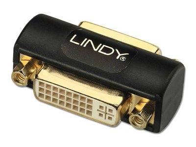LINDY DVI-I Doppelkupplung Premium Multimedia-Technik DVI-Adapter