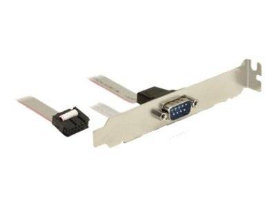 DELOCK Slotblech 1x D-Sub9 Multimedia-Technik Slotbleche