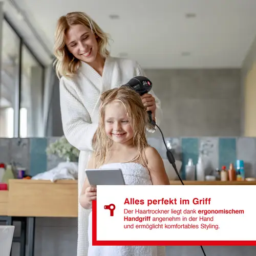 Solis Haartrockner, 2300 W, Ionen, 5 Stufen + Kaltstufe, 50% mehr Luftdruck Solis Haartrockner, 2300 W, Ionen, 5 Stufen + Kaltstufe, 50% mehr Luftdruck