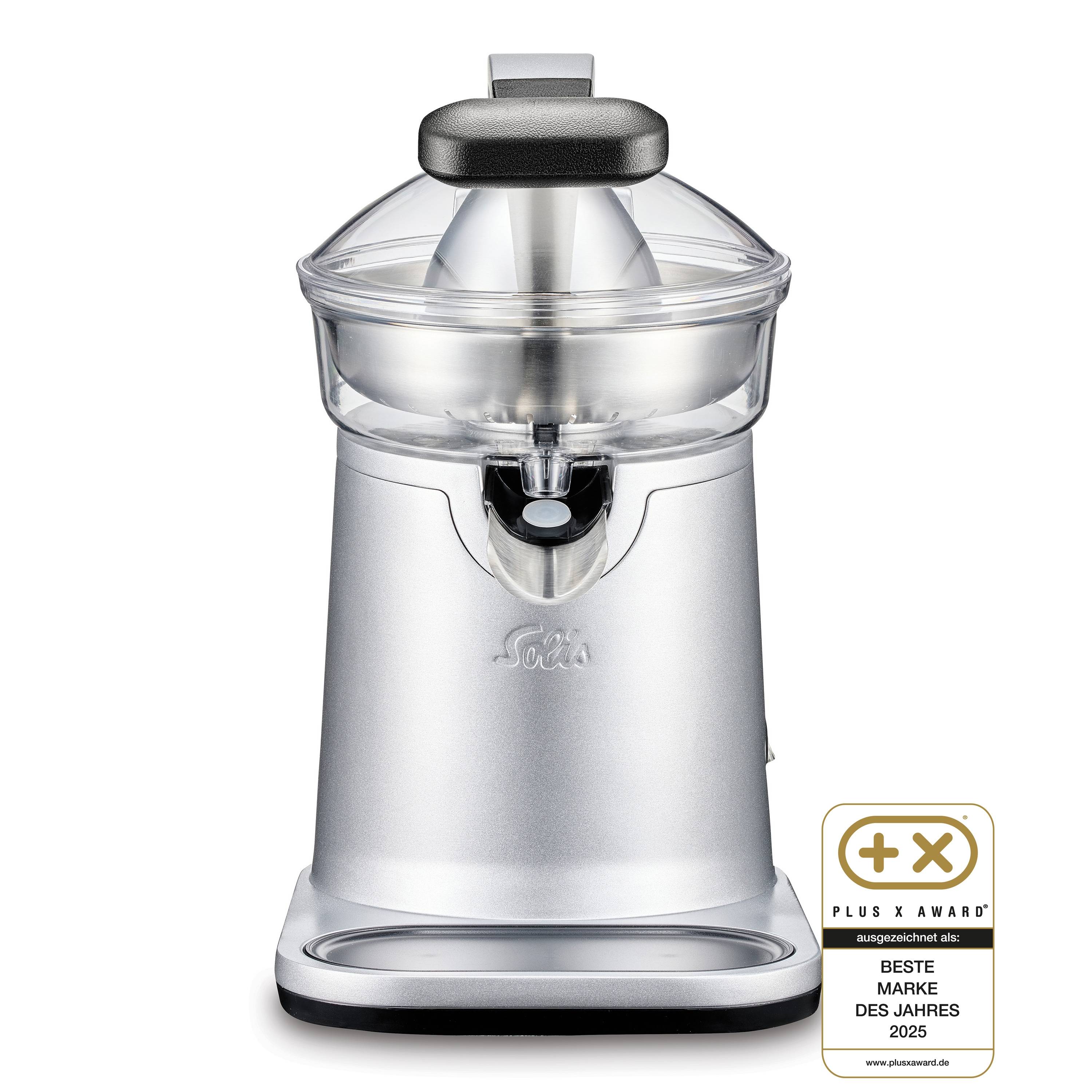 Solis Entsafter, Saftpresse, 230 W, Presshebel, Spülmaschinenfeste Aufsätze