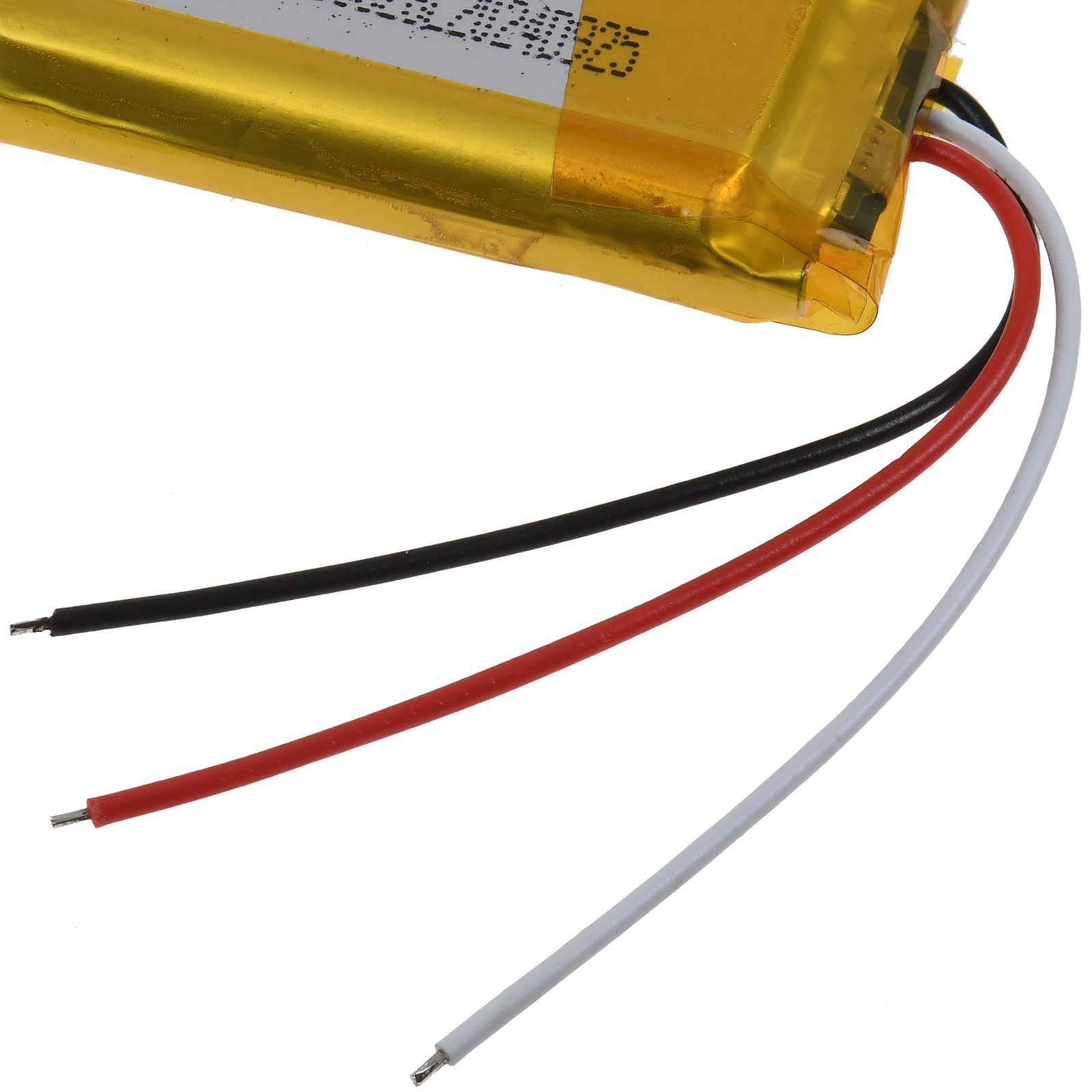 Powery Akku für Over-Ear-Kopfhörer Philips TAH9505BK, 3,7V, Li-Polymer
