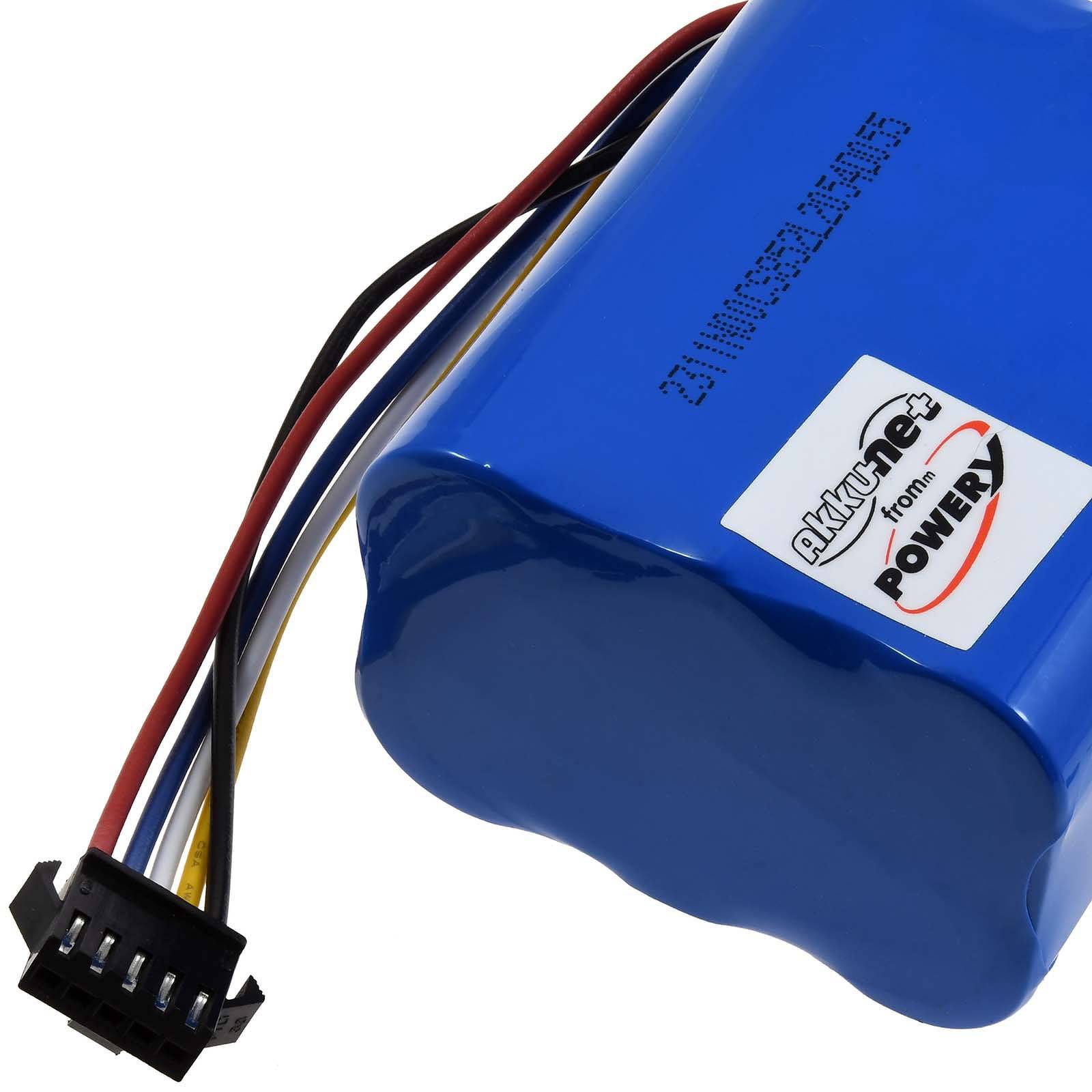 Powery Akku passend für Fensterreiniger Roboter Ecovacs Winbot X, WA30, WA50, Typ 10002221, 22,2V, Li-Ion