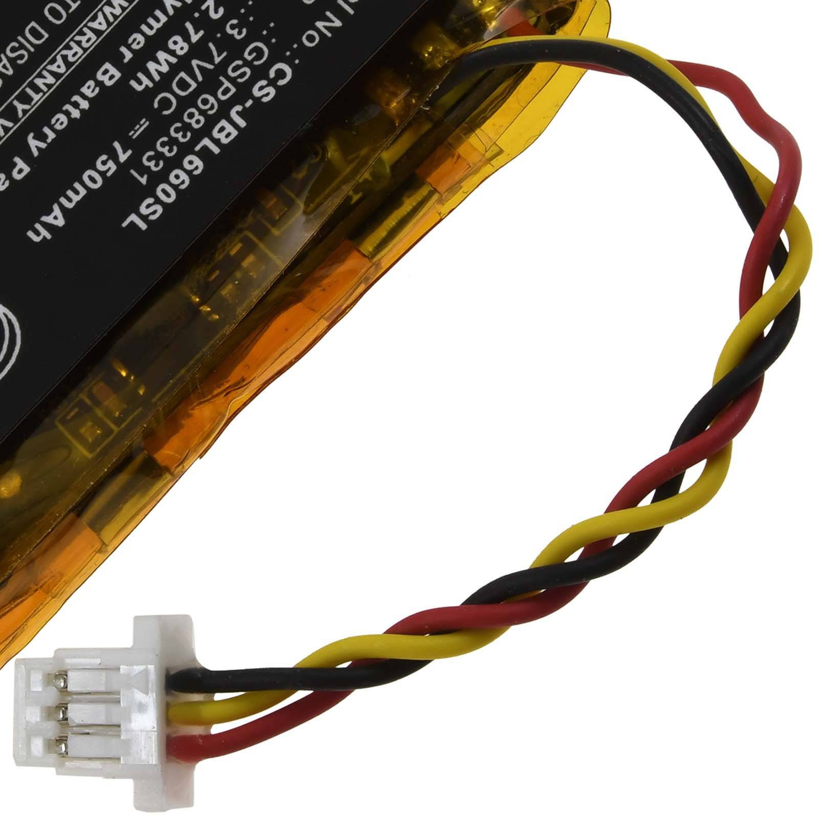 Powery Akku für Bluetooth Kopfhörer JBL Live 660, 660NC, 3,7V, Li-Polymer