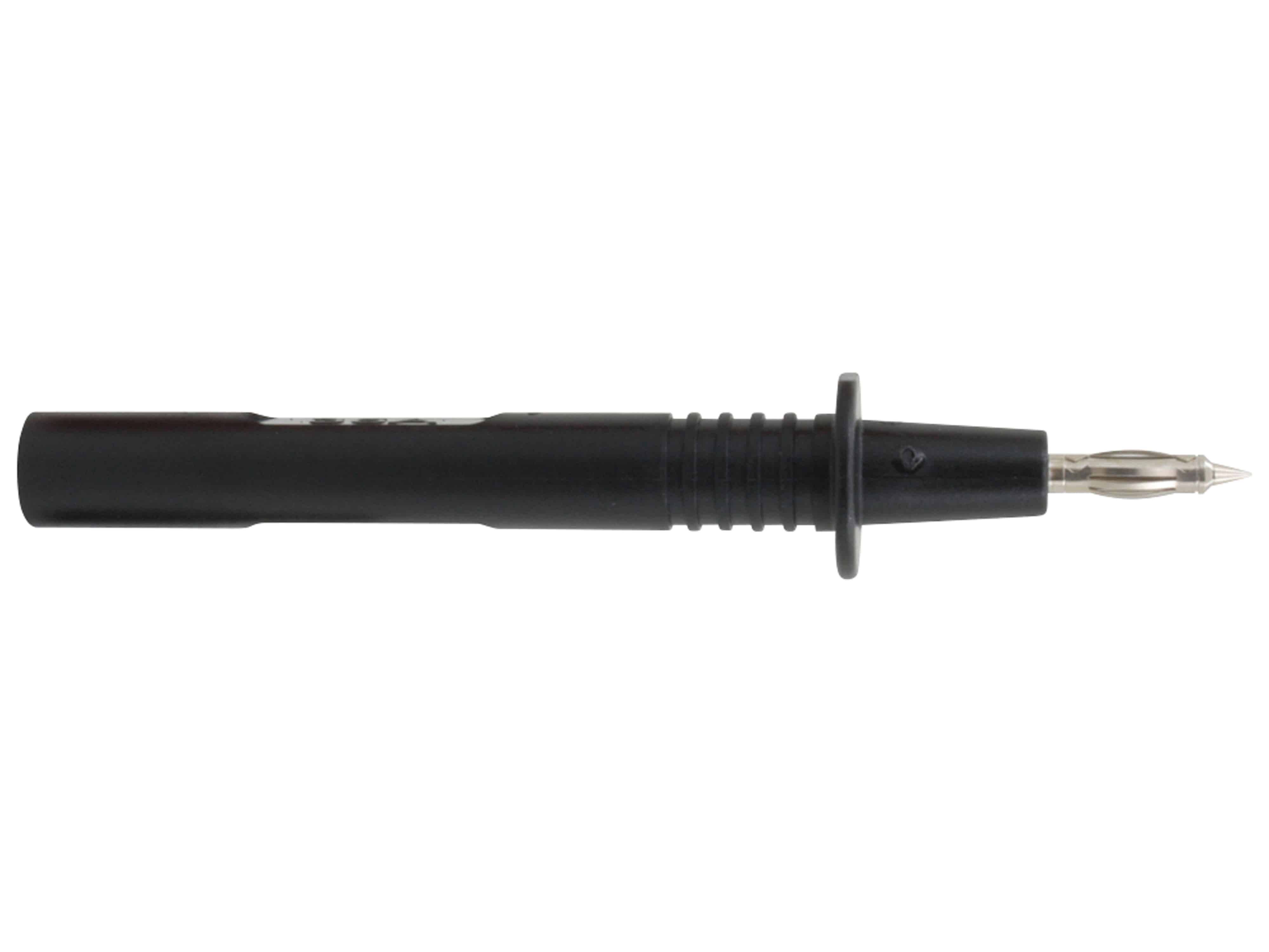 DONAU ELEKTRONIK Kontakt Testspitze, 4mm, schwarz, 4011