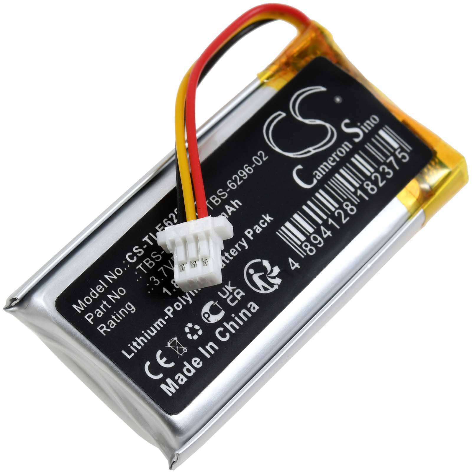 Powery Akku kompatibel mit Turtle Beach TBS-6296-02, 3,7V, Li-Polymer