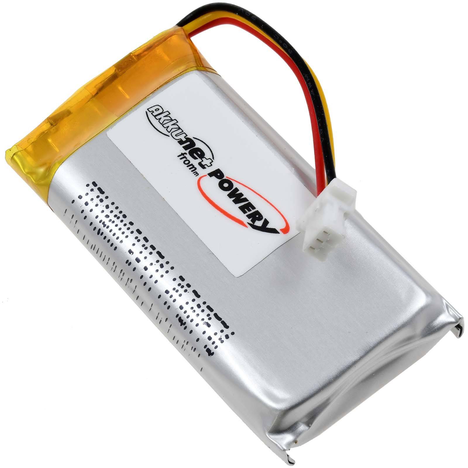 Powery Akku kompatibel mit Turtle Beach TBS-6296-02, 3,7V, Li-Polymer