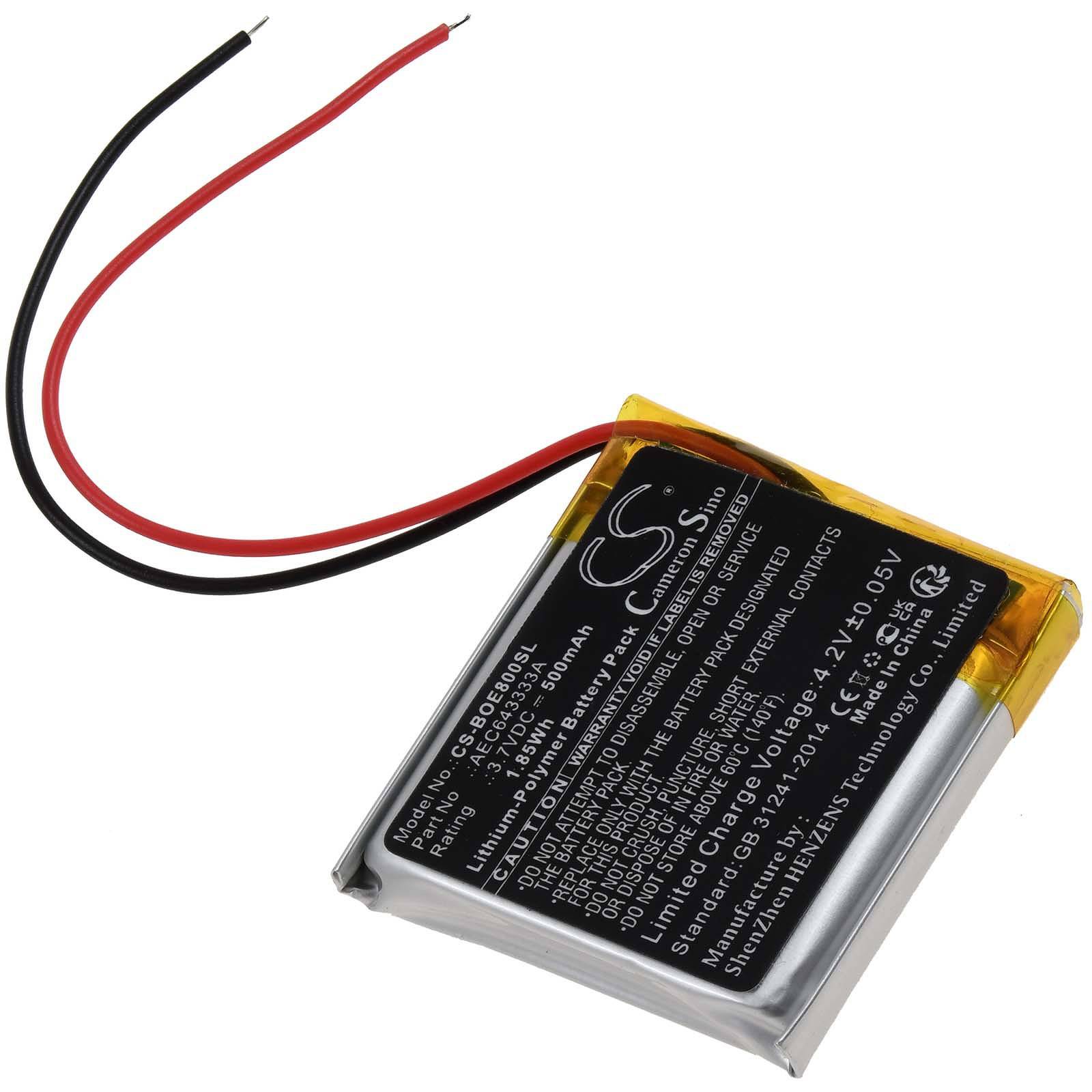 Powery Akku kompatibel mit Bang & Olufsen Typ AEC643333A, 3,7V, Li-Polymer