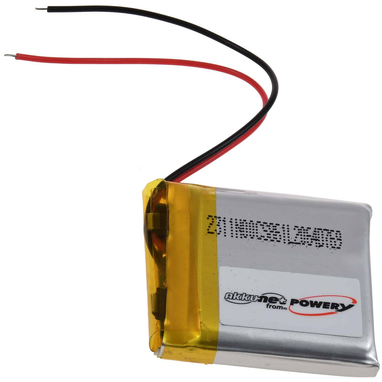 Powery Akku kompatibel mit Bang & Olufsen Typ AEC643333A, 3,7V, Li-Polymer