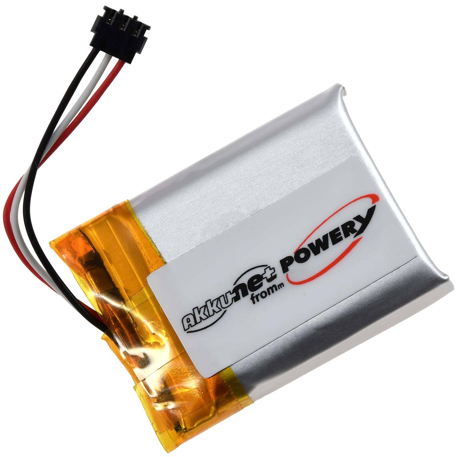 Powery Akku passend für Funkmikrofonsystem DJI MIC RX, MIC TX, Typ PCT502025, 3,7V, Li-Polymer