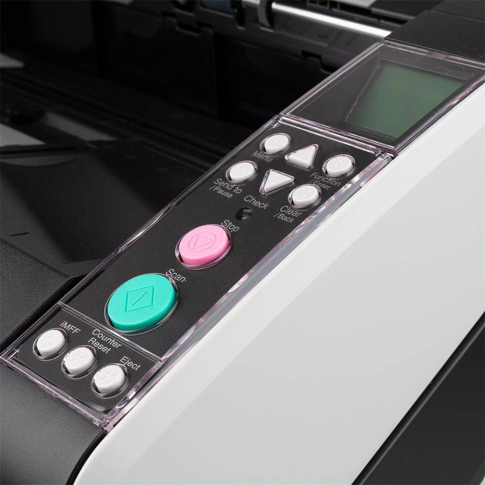 Fujitsu fi-6400 (Refurbished) Dokumentenscanner (100 S/min. farbe, 600x600 dpi, ADF, Duplex, USB, bis DIN A3)