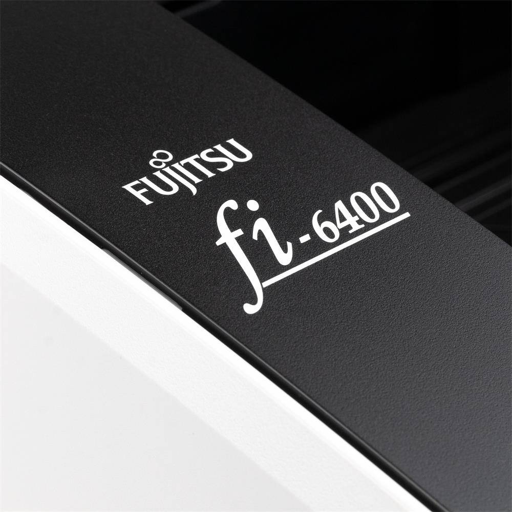 Fujitsu fi-6400 (Refurbished) Dokumentenscanner (100 S/min. farbe, 600x600 dpi, ADF, Duplex, USB, bis DIN A3)