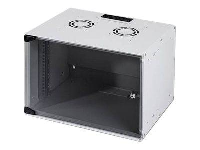 DIGITUS Wandgehäuse SOHO 7HE 370x540x400 mm schwarz Multimedia-Technik 19