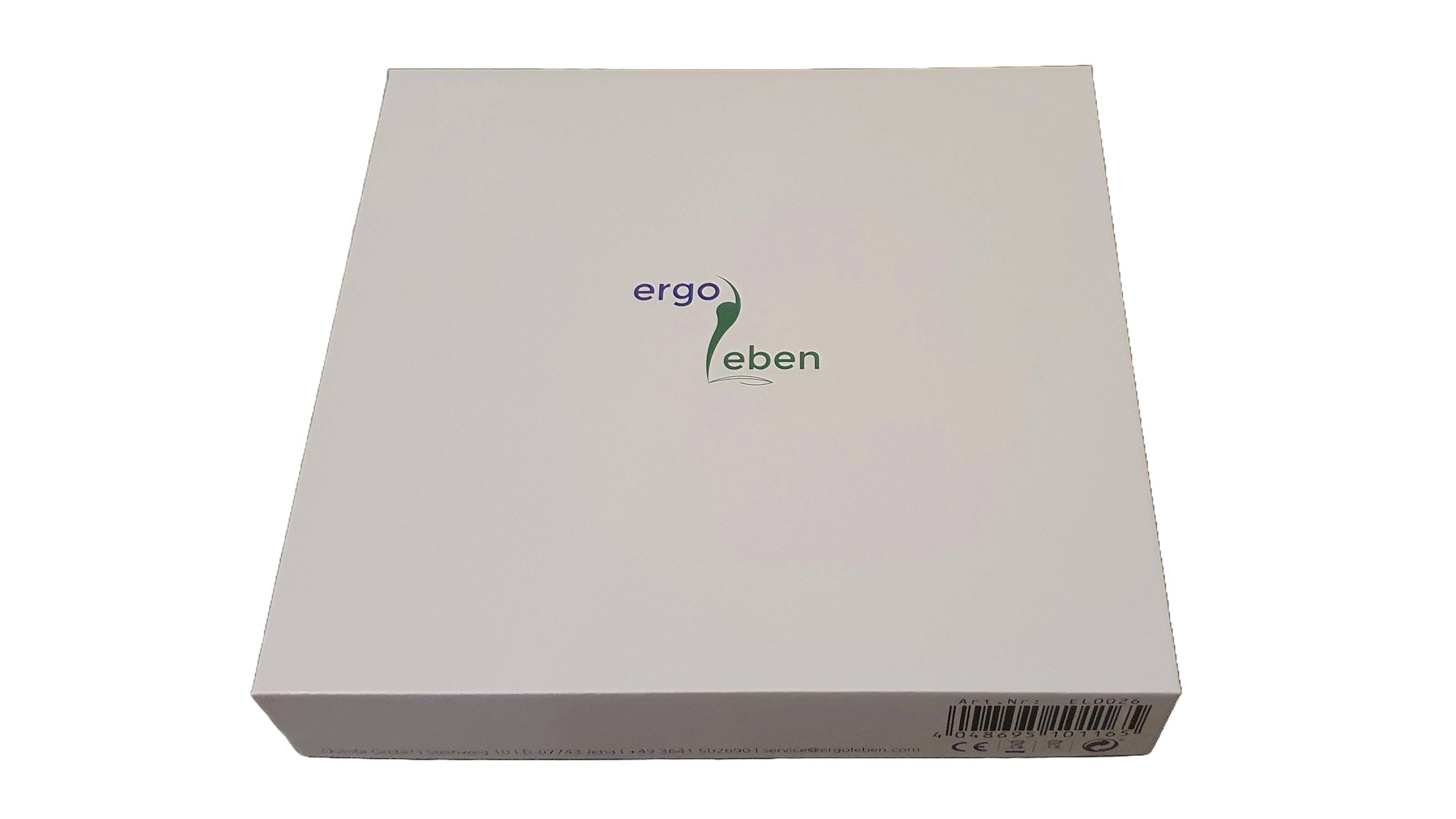 ERGOLEBEN Super Slim EMS Massage Heizgürtel Pro | Rückentrainer Stimulation Rücken Muskulatur | Muskelaufbau Verbesserung Körper Haltung | Unisex