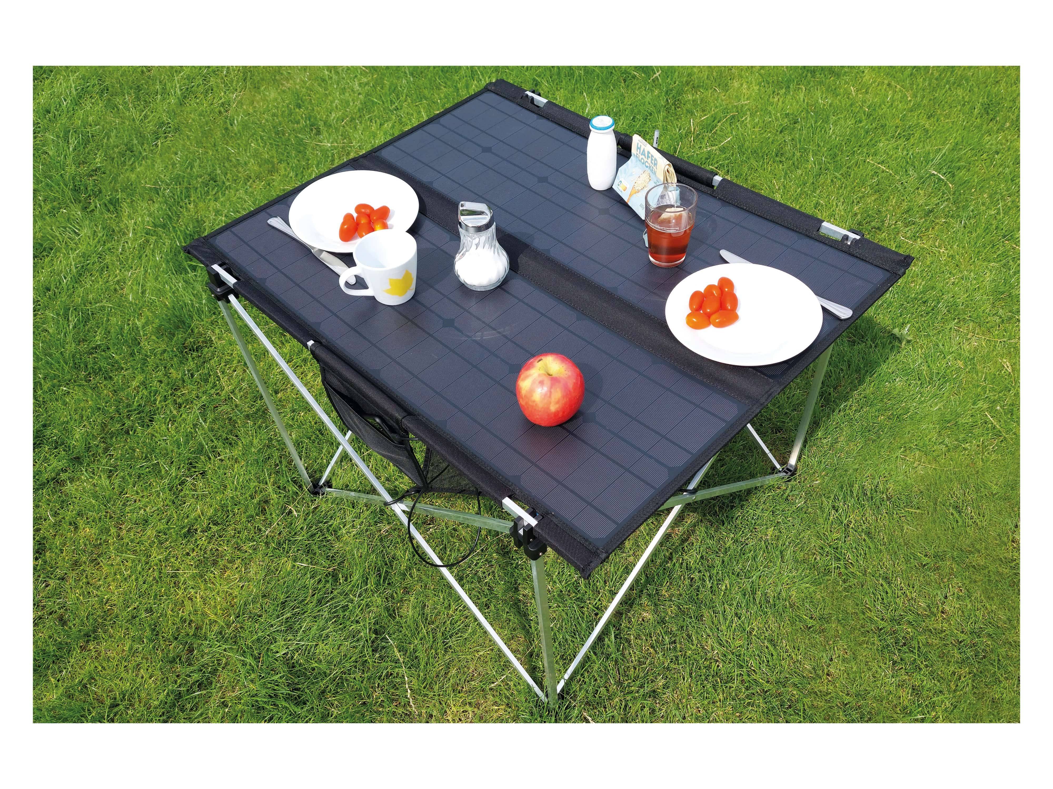 TECHNAXX Faltbarer Solar-Campingtisch 60W TX-252