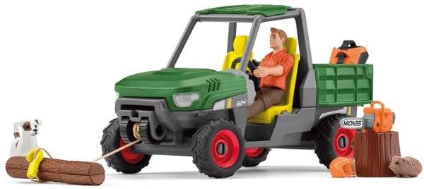 Schleich - Farm World - Waldbauer mit Fahrzeug