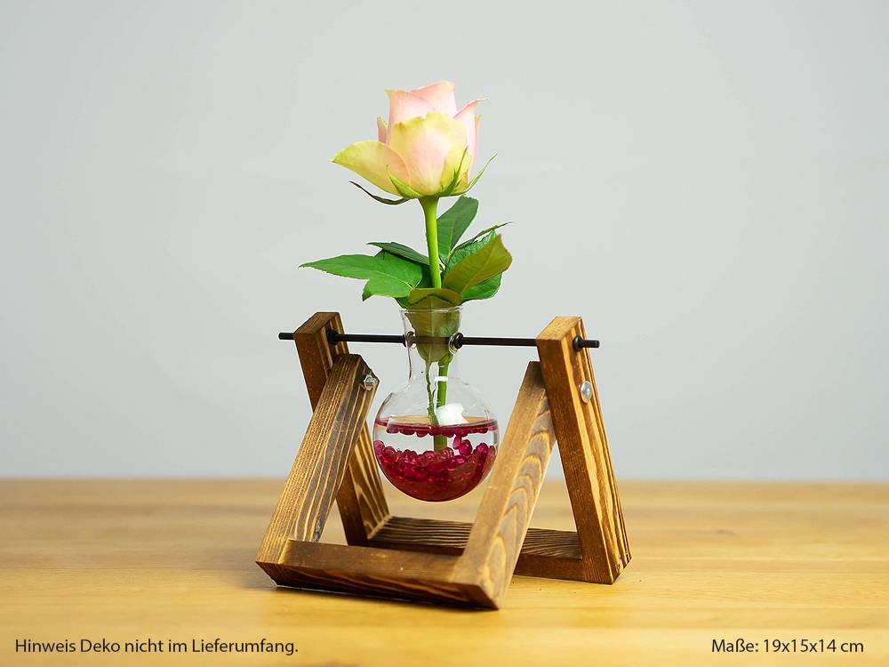 Deko-Blumenvase "Rundkolben"