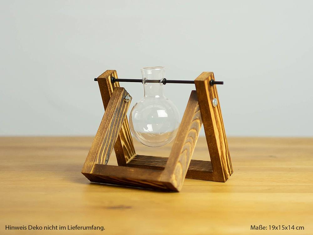 Deko-Blumenvase "Rundkolben"