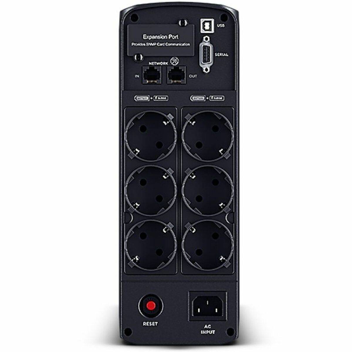 CyberPower Systems CyberPower CP1350EPFCLCD Line-Interaktiv 1350VA 6AC-Ausgänge Tower Schwarz Unterbrechungsfreie Stromversorgung (UPS)