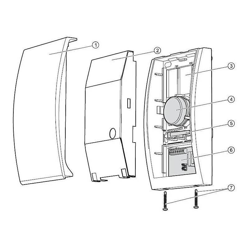 Satel SP-4001 R Opt.-akust. Außensirene rot 120dB, Sirene | Einsatzgebiet:Außenbereich | Sirenenlautstärke:120 dB | Leu