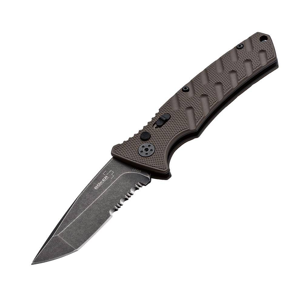 Böker Plus Strike Coyote Tanto Taschenmesser - Braun