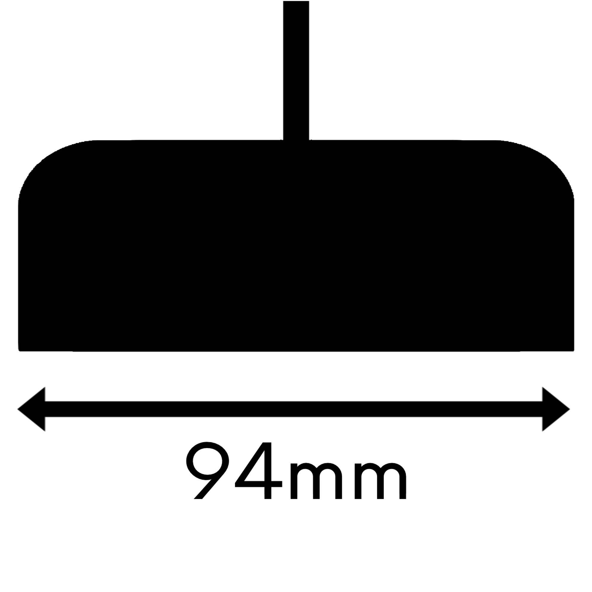 kalb 10-Fach-Verteiler für bestehende Leuchten-Sets, schwarz, 10cm Kabellänge