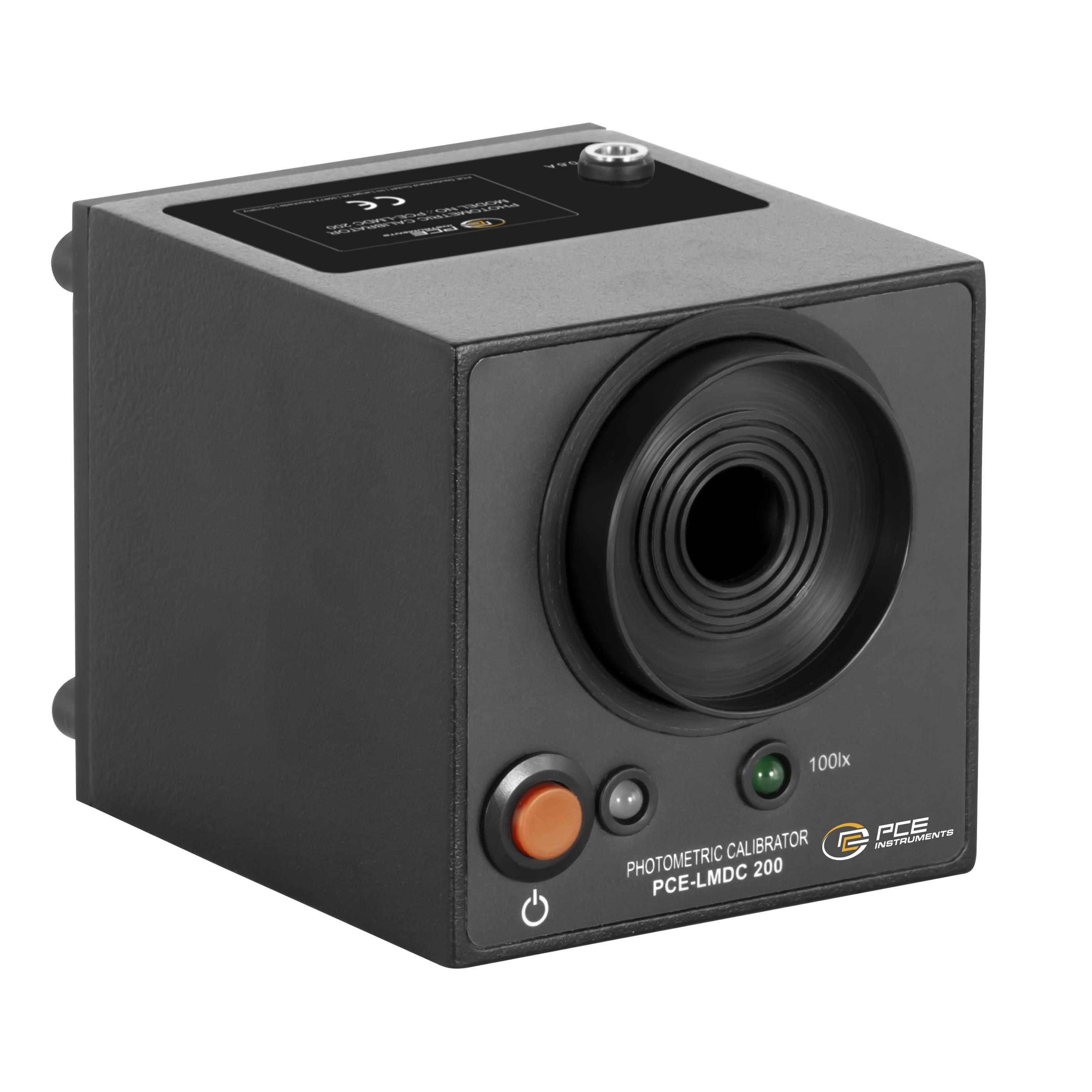 PCE Instruments Kalibrator PCE-LMDC 200 |Lichtstärke 100 lx |Lichtfarbe 3000 K |Arbeitsperiode 1min |Genauigkeit ±0,1 %