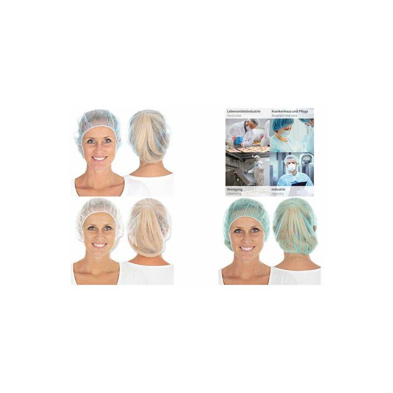 HYGONORM Baretthaube Bettina Light, 530 mm, grün