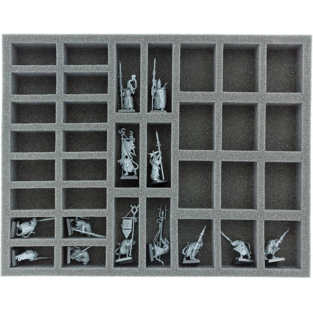 FS035BB03 - 35 mm Full-Size Schaumstoff für 34 Blood Bowl Miniaturen