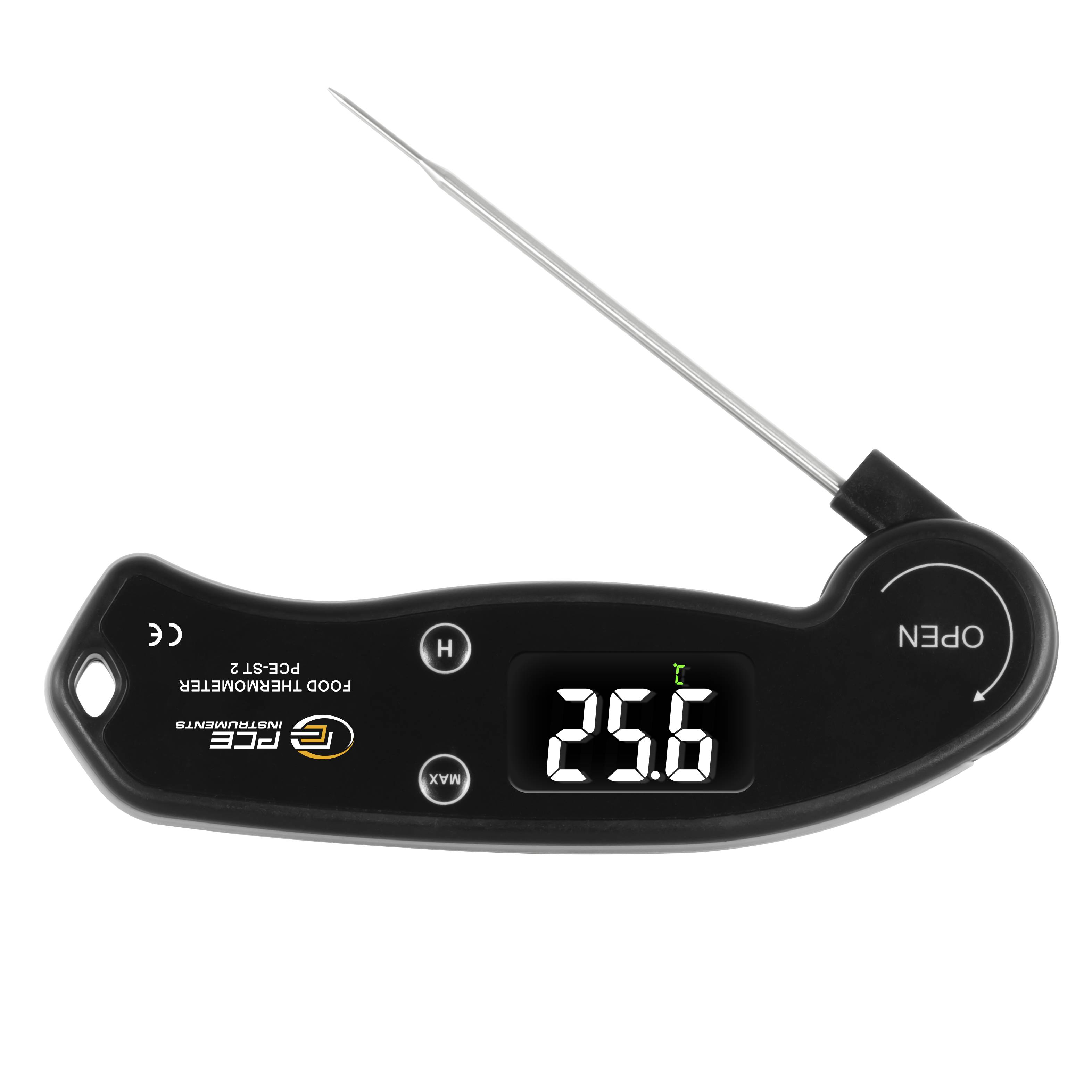 PCE Instruments Stabthermometer PCE-ST 2 Messbereich -40 ... 300 °C |IP54 |Edelstahl Temperaturfühler 120 mm