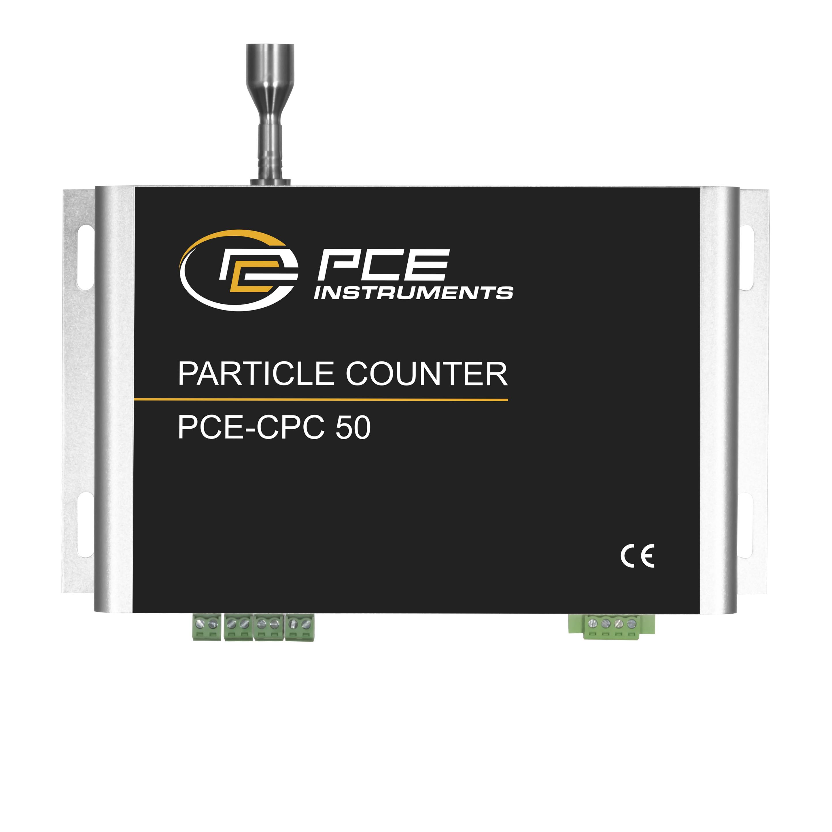 PCE Instruments Reinraum-Partikelzähler PCE-CPC 50 |Partikelkonzentration 0,3 µm..10 µm |Analogausgang 4 ... 20 mA