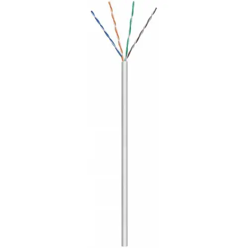 Danicom - CAT6 Netzwerkkabel, U/UTP, AWG 24/7 (Flexibel), 100 Meter, Grau, CCA Danicom - CAT6 Netzwerkkabel, U/UTP, AWG 24/7 (Flexibel), 100 Meter, Grau, CCA