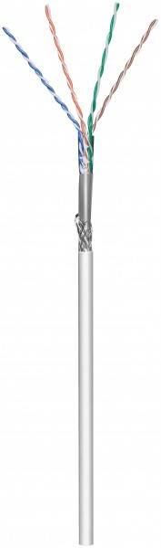 Danicom - CAT5e Netzwerkkabel, FTP, AWG 26/7 (Flexibel), 305 Meter, Grau, CCA