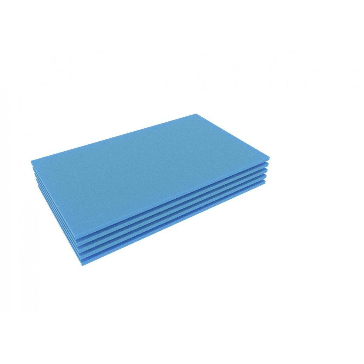 FS010BBLUE5 - 5 Stück Full-Size 345 mm x 275 mm x 10 mm Shadowboard Schaumstoffbod
