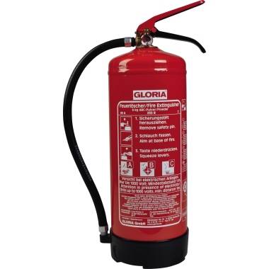 GLORIA Pulver-Feuerlöscher 002111.1791 ABC-Löschpulver 6 kg - Artikel: 195064400