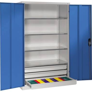 C+P Werkzeugschrank 8932503S10074 4Bd. 3Sch. 1950x1200x600mm lgr/lbl - Artikel: 820026358