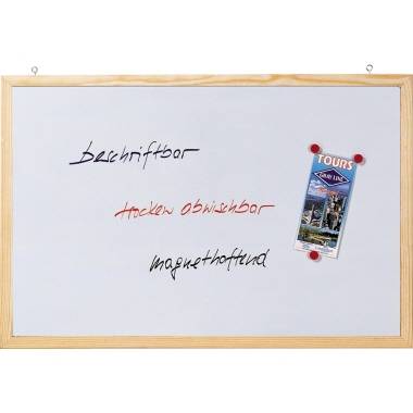 Franken Schreibtafel CC-MM4060 E magnethaftend Holzrahmen 40x60cm - Artikel: 150084800