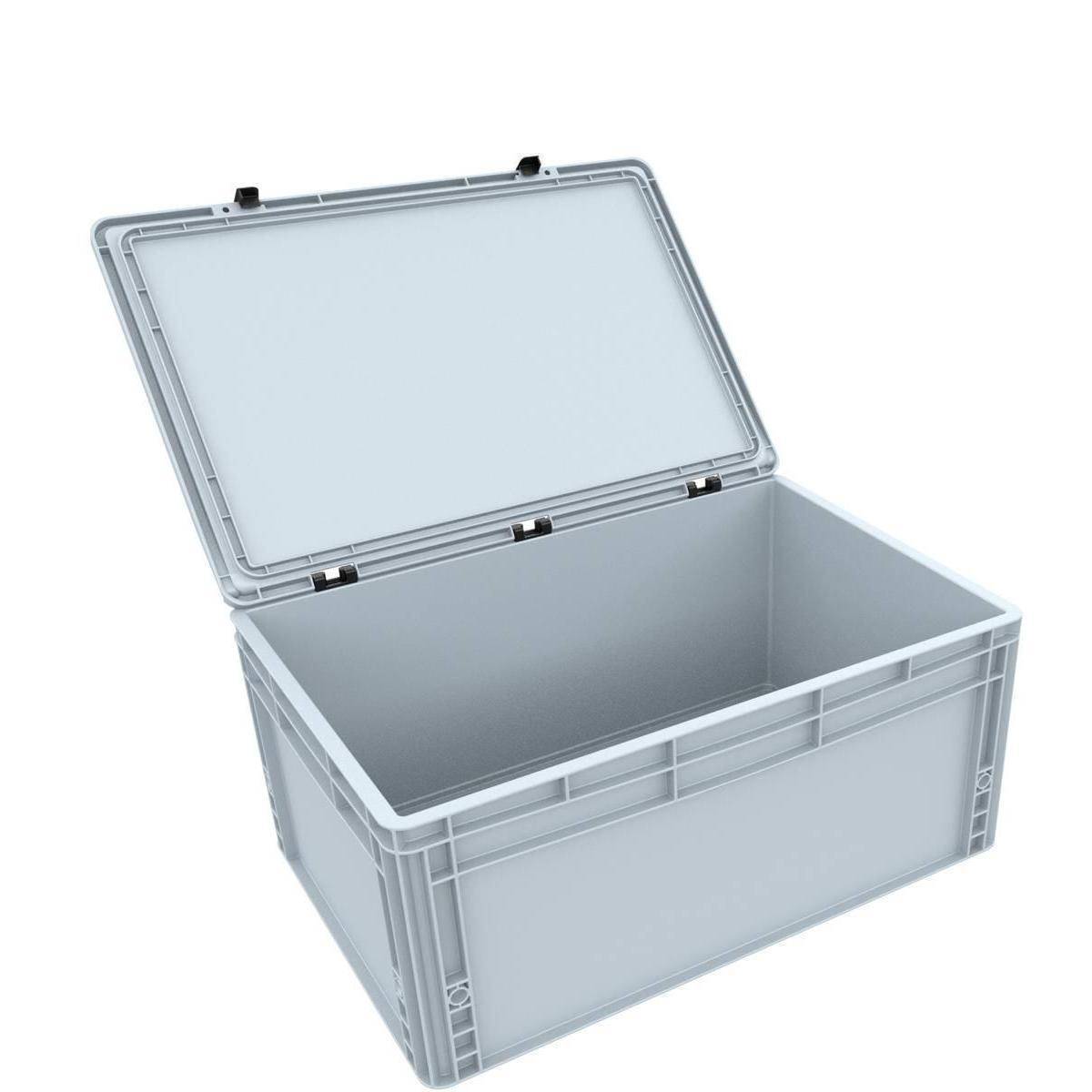 DSEB265 - DSEB265 Eurobehälter / Euro Box mit Scharnierdeckel