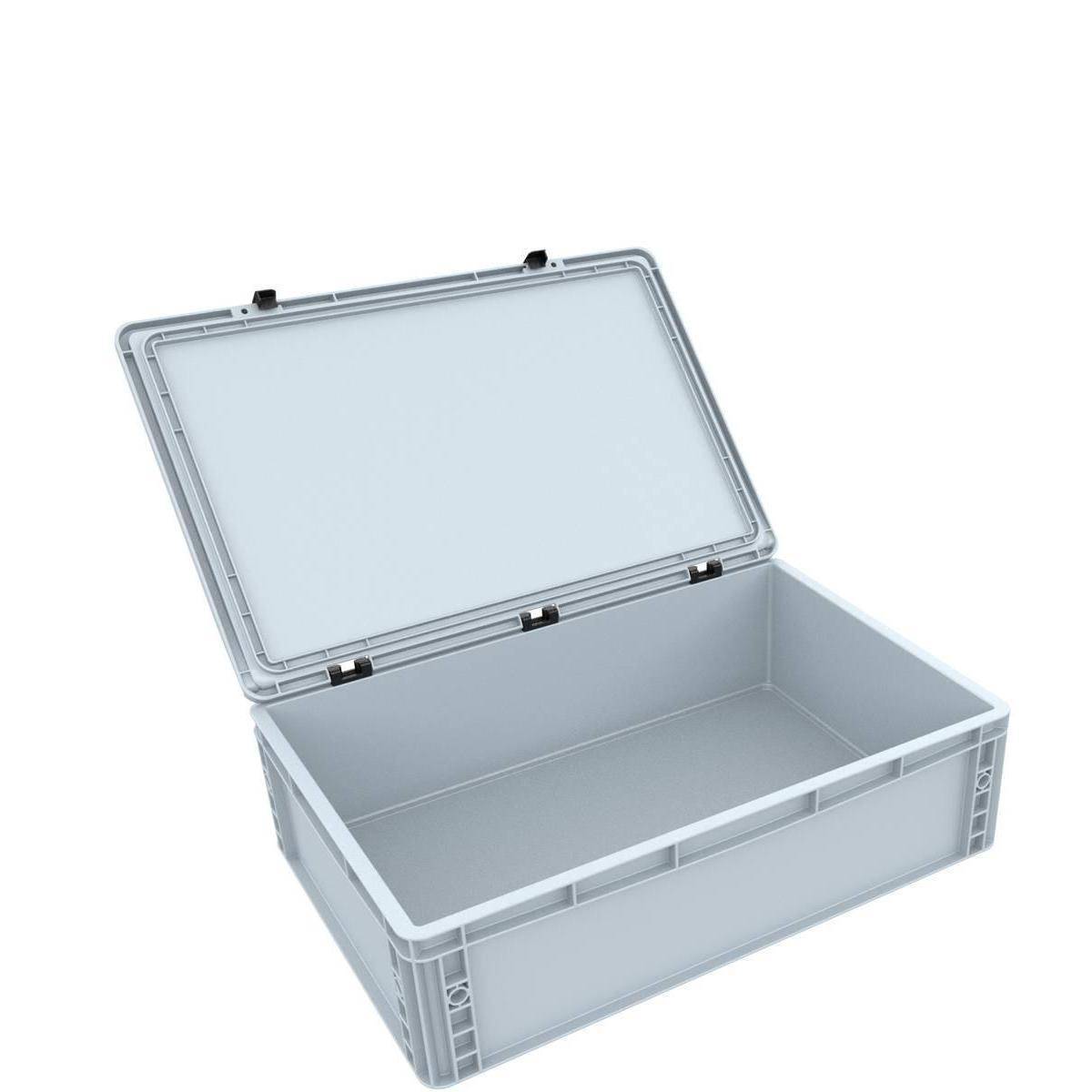 DSEB165 - DSEB165 Eurobehälter / Euro Box mit Scharnierdeckel