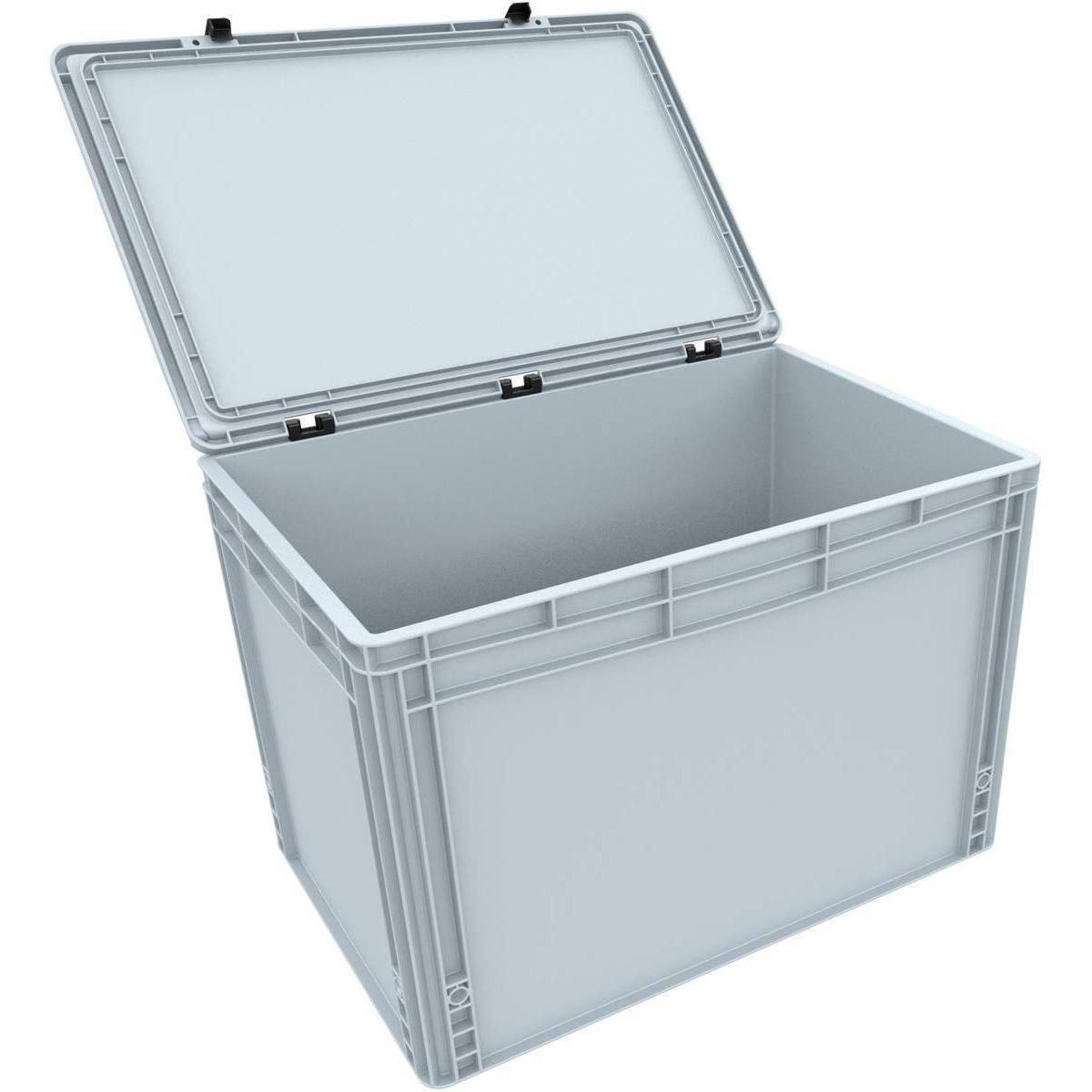 DSEB415 - DSEB415 Eurobehälter / Euro Box mit Scharnierdeckel
