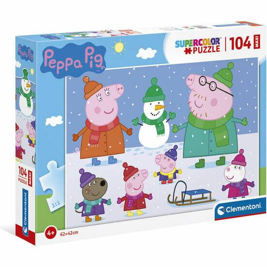 Peppa Pig Maxi-Puzzle 104teilig