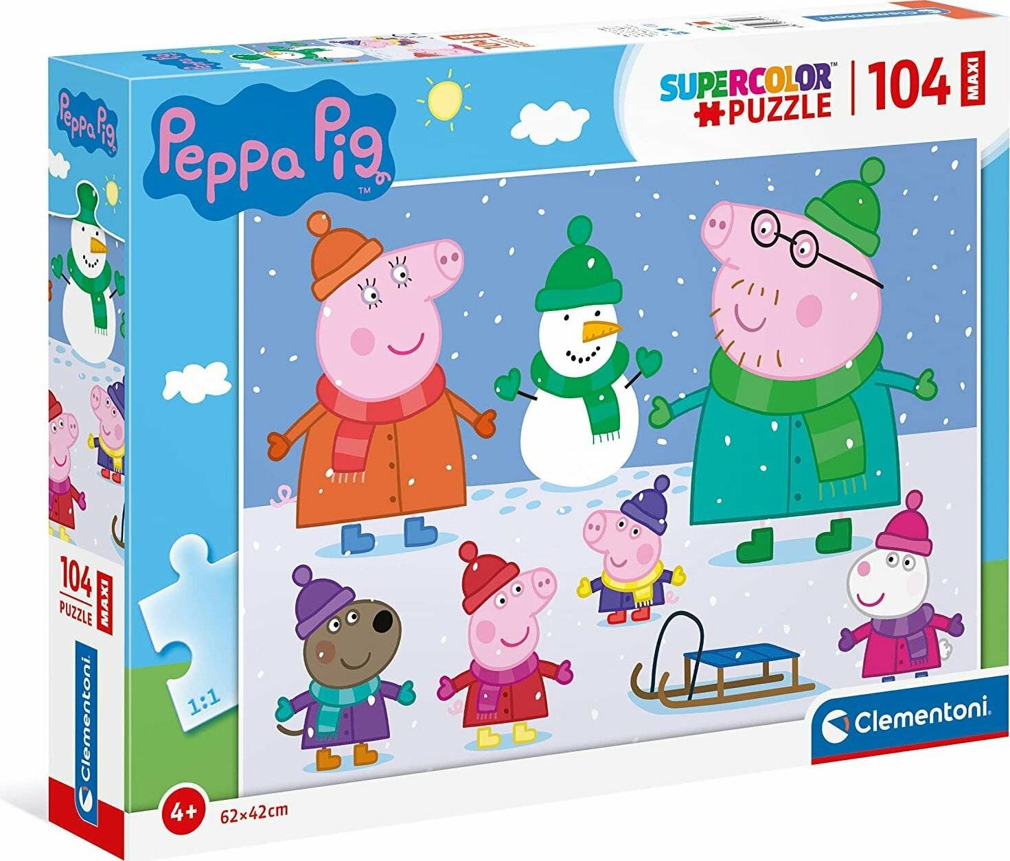 Peppa Pig Maxi-Puzzle 104teilig