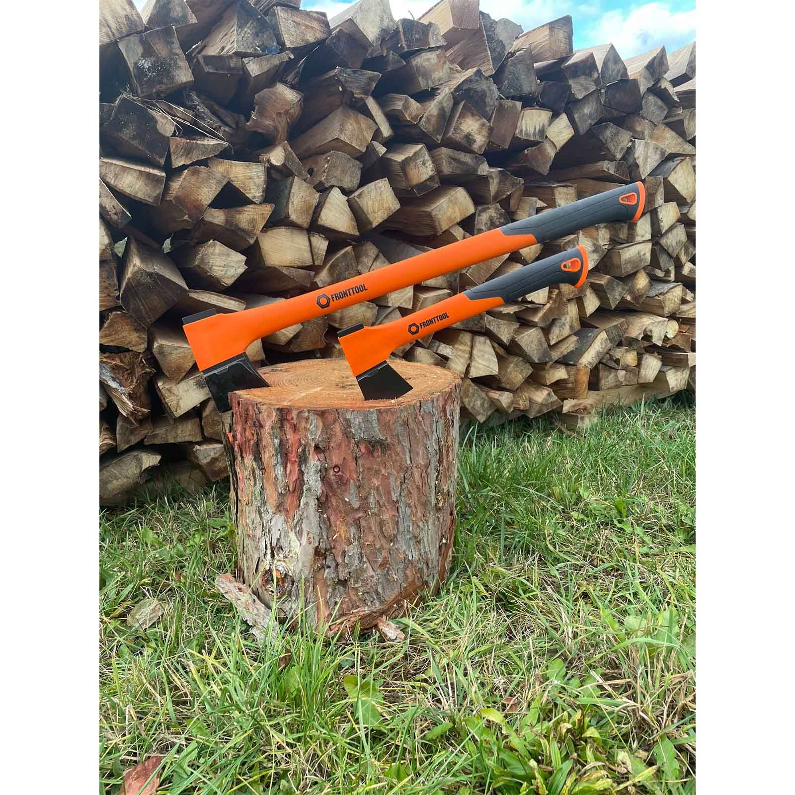 FRONTTOOL Axt Beil Set 2-teilig