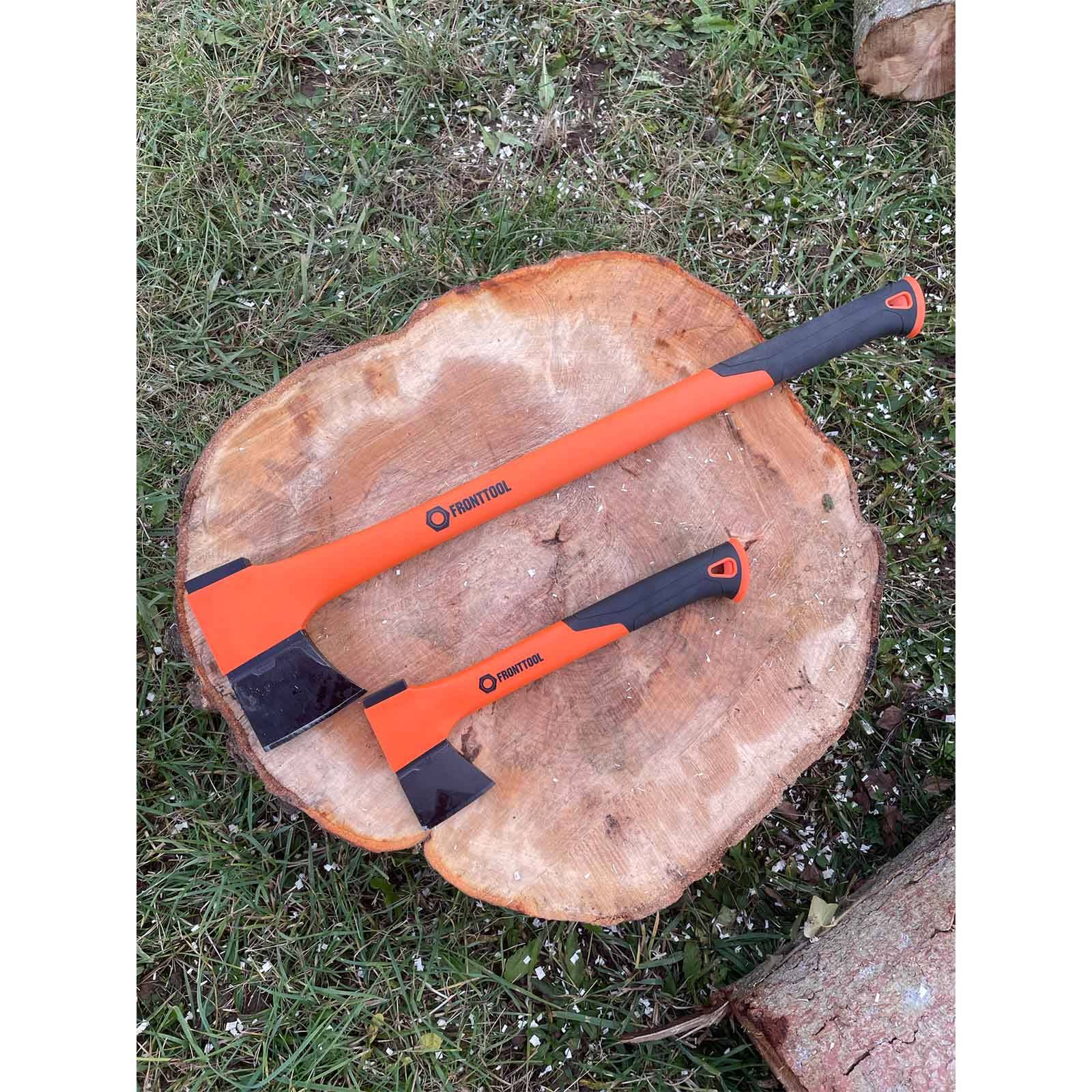 FRONTTOOL Axt Beil Set 2-teilig