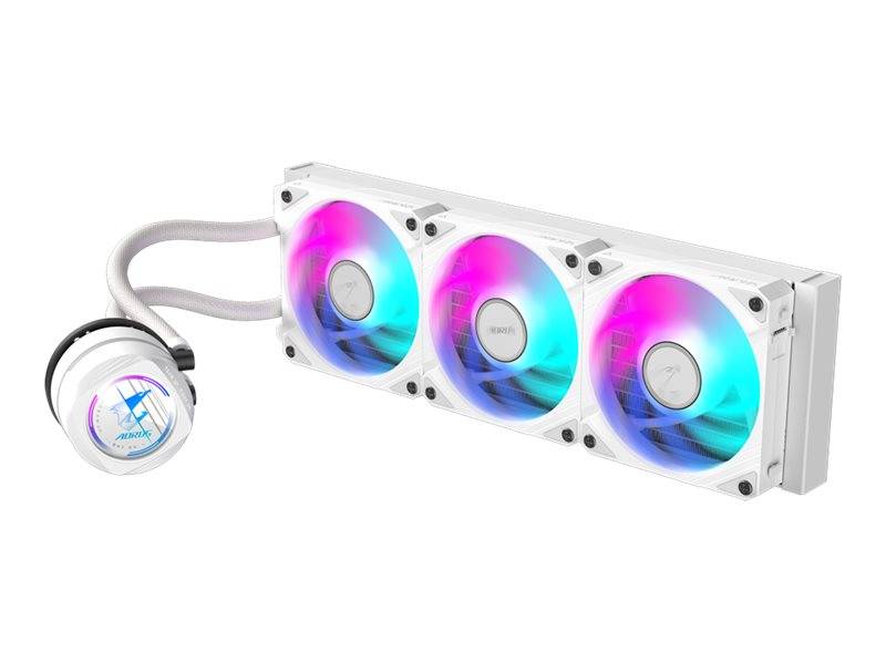 GIGABYTE - AORUS WATERFORCE II 360 ICE - Prozessor-Flüssigkeitskühlsystem - (für: AM4, LGA1200, LGA1700, AM5, LGA115x So