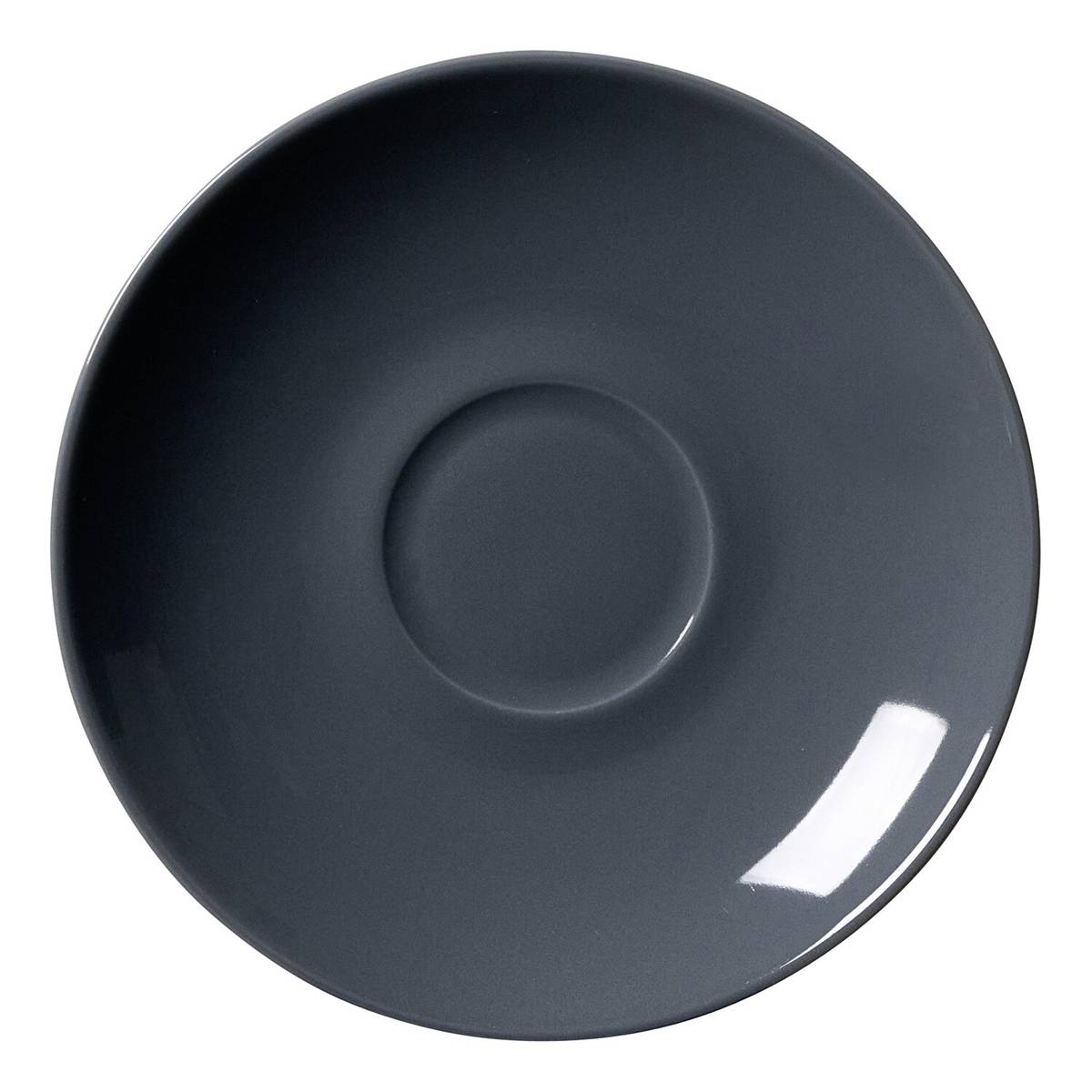 Ritzenhoff und Breker Doppio anthrazit Kaffee Untertasse 16 cm