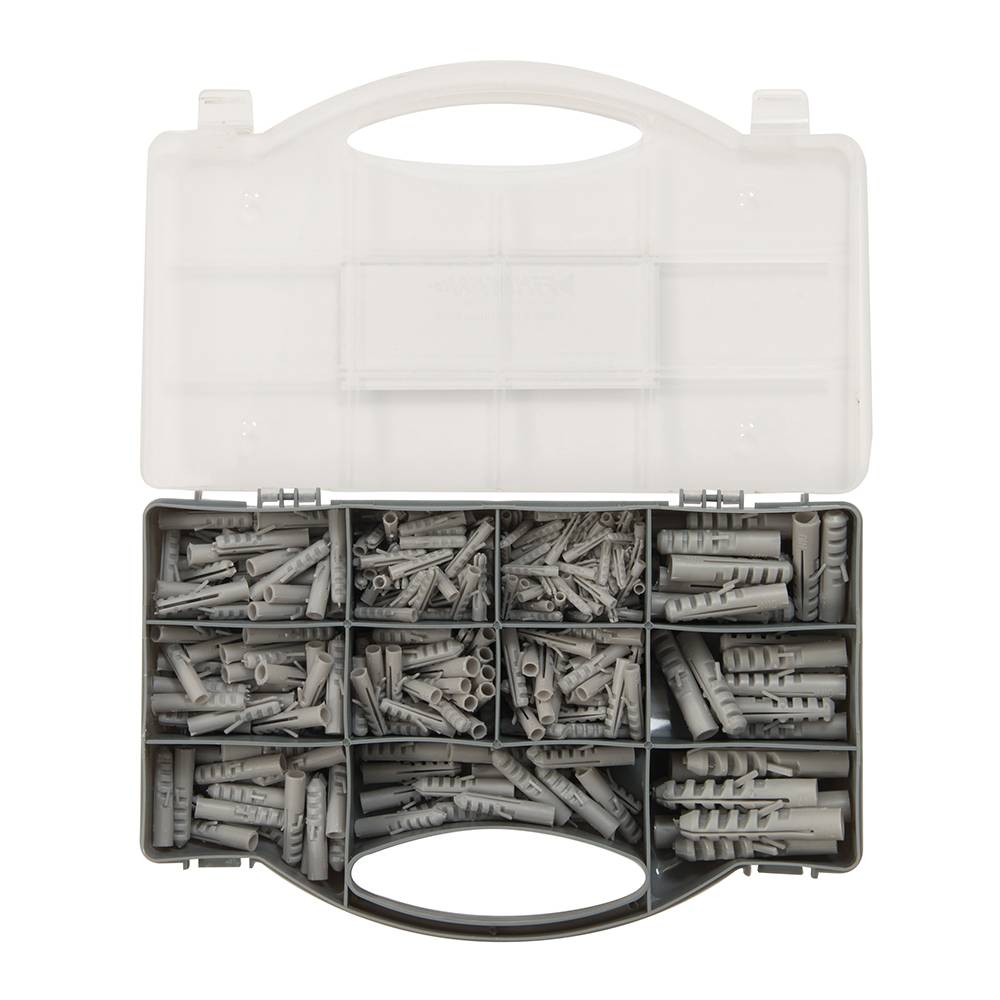 Wanddübel 4-12mm Sortiment 330-tlg.