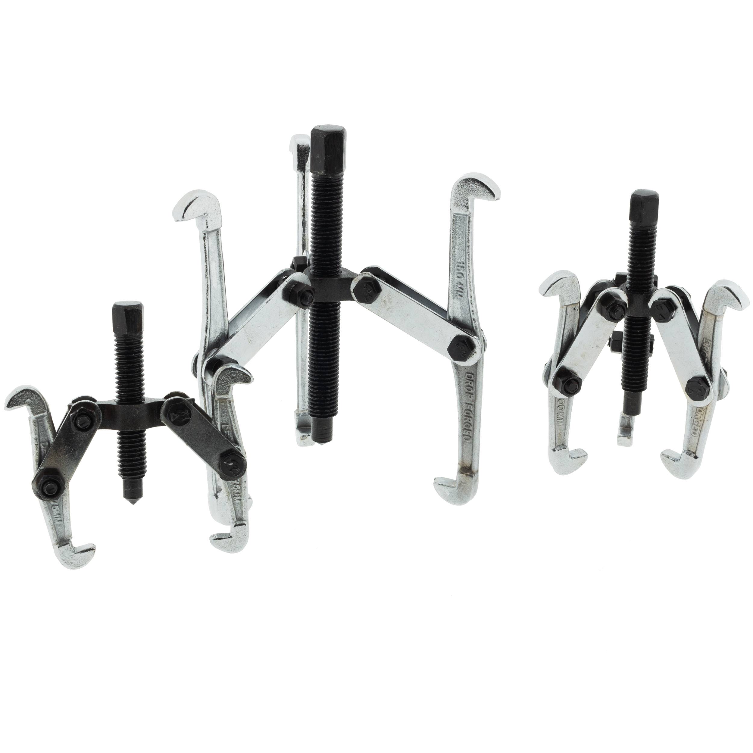 Premium Lagerabzieher Set 75, 100 und 150 mm